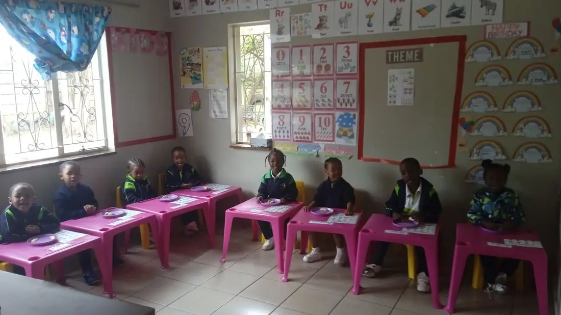 Little Hearts learners participating in a guided classroom session